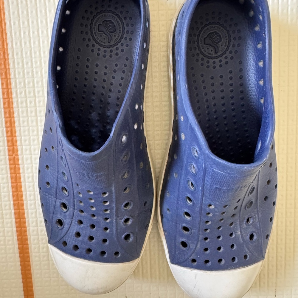 Native Navy Blue Slip-On Shoes size 13C